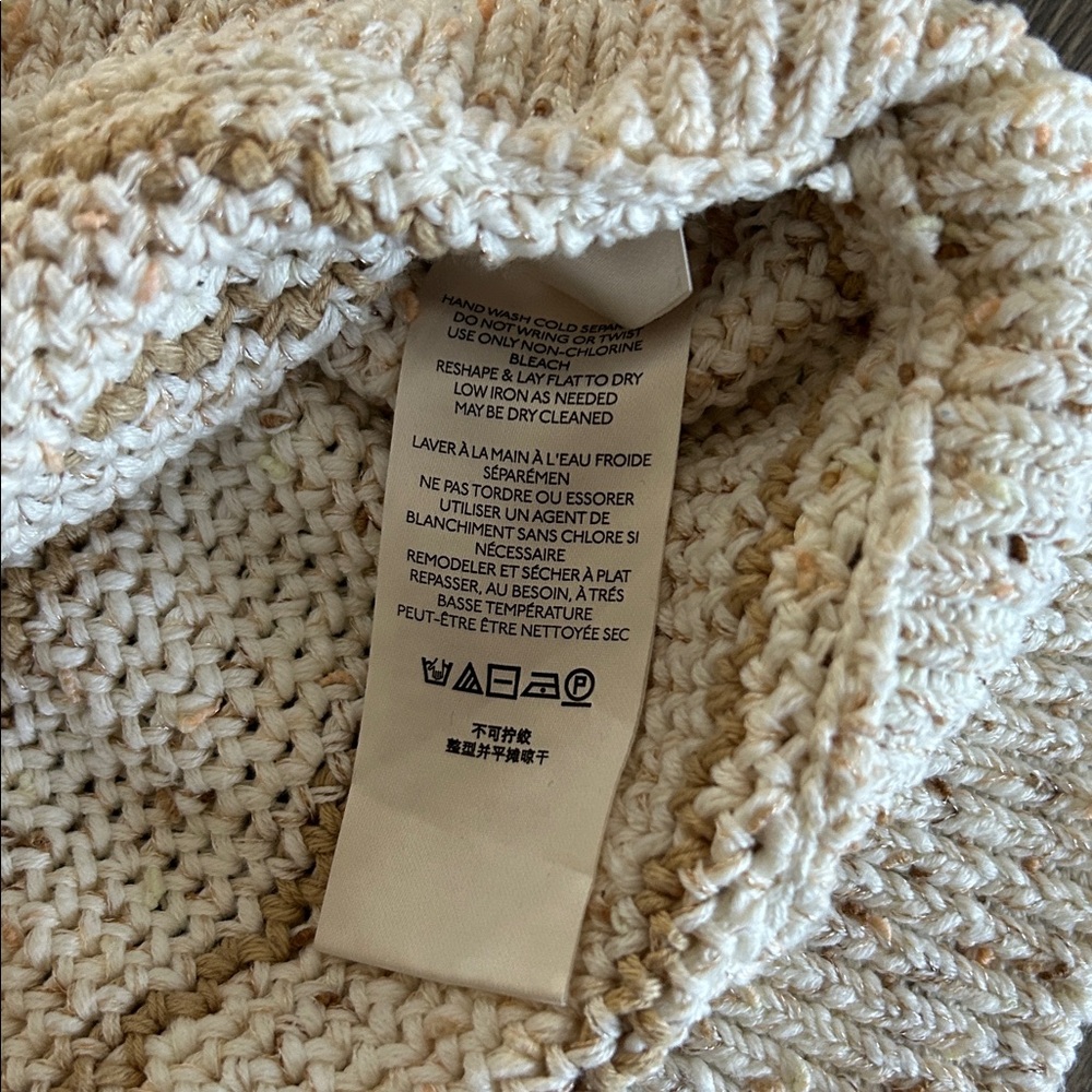 FREE PEOPLE Starlit striped sweater *beige/oatmeal* - Picture 14 of 14